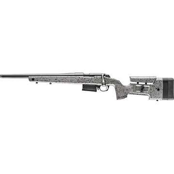 Picture of Bergara B14 R, Bolt Action Rifle, 22LR, Trainer Rifle, 18"Bergara 4140 Steel Barrel, Threaded 1/2x28", Cerakote Finish, Black, Synthetic Stock, Gray and Black, 10 Rounds, 1 Magazine, Left Hand B14R001L