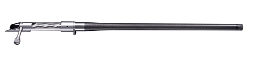 Picture of Bergara Premier Series, Barreled Action, Bolt Action, 300 Winchester Magnum, 24" Carbon Fiber Barrel, #4 Contour, Threaded 5/8X24, 416 Stainless Steel, Silver BPBA34-300WM