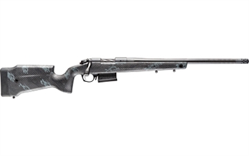 Picture of Bergara Premier Series, Crest Carbon, Bolt Action Rifle, 6.5 Creedmoor, 20" Carbon Fiber Barrel, Threaded 5/8x24, Omni Muzzle Brake, Cerakote Finish, Sniper Gray, Monte Carlo Carbon Fiber Stock, 5 Rounds, 1 AICS Style Magazine B14S752CF