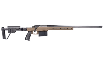 Picture of Bergara Premier Series MG Lite Rifle, Bolt Action Rifle, 7MM BackCountry, 20" Carbon Fiber Barrel, 5/8X24 Thread Pitch, Omni Muzzle Brake, Cerakote Finish, Black, Magnesium Chassis, Folding Stock, 5 Rounds, AICS Style Detachable Magazine, Right Hand BPR37-7BC