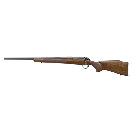 Picture of Bergara B-14 Series, Timber, Bolt Action Rifle, 30-06 Springfield, 24" Barrel, Cerakote Finish, Graphite Black, Monte Carlo Walnut Stock, Left Hand, Hinged Floor Plate, 4 Rounds B14L001L