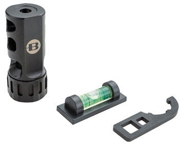 Picture of Bergara Rifles ST-1 Self Timing Muzzle Brake, 5/8"-24 tpi Threads, 1" Diameter, 30 Cal BA0006