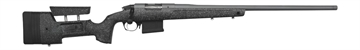 Picture of Bergara Rifles BPR20-25CM Premier HMR Pro 25 Creedmoor 5+1 24" Tactical Gray Cerakote Threaded Barrel, Tactical Gray Cerakote Drilled & Tapped Stainless Steel Receiver, Mini Chassis w/Adj Cheek & LOP