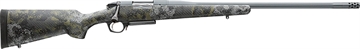 Picture of Bergara Premier Series Canyon Rifle, Bolt Action Rifle, 6.5 PRC, 20" Barrel, Threaded 5/8-24, Omni Muzzle Brake, Cerakote Finish, Gray, Carbon Fiber Stock, 5 Rounds, AICS Style Detachable Magazine, Right Hand BPR26-65PRC BPR2665PRC