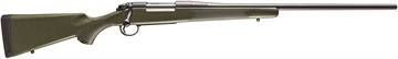 Picture of Bergara Rifles B-14 Hunter 7mm PRC 3+1, 22" Graphite Black Cerakote #4 Tapered Steel Barrel, Graphite Black Cerakote Steel Receiver, Green Speckled Fixed w/SoftTouch Synthetic Stock B14LM1013C
