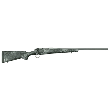 Picture of Bergara Rifles Premier Mountain 6.5 Creedmoor 4+1 22" Tactical Gray Cerakote Barrel, Tactical Gray Cerakote Stainless Steel Receiver, Gray Speckled Black Stock, Right Hand BPR2865