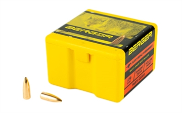 Picture of Berger Bullets FB Varmint, .204 Diameter, 20 Caliber, 35 Grain, Flat Base Hollow Point, 100 Count 20303 60-20303