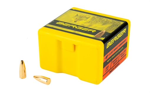Picture of Berger Bullets FB Varmint, .224 Diameter, 22 Caliber, 40 Grain, Flat Base Hollow Point, 100 Count 22303 60-22303