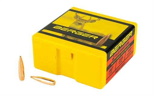 Picture of Berger Bullets VLD Hunting, .243 Diameter, 6MM/243 Winchester, 95 Grain, Boat Tail Hollow Point, 100 Count 24527 60-24527