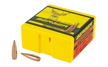 Picture of Berger Bullets VLD Hunting, .308 Diameter, 30 Caliber, 155 Grain, Hollow Point Boat Tail, 100 Count 30508 60-30508