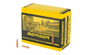 Picture of Berger Bullets Hybrid Target, .264 Diameter, 6.5MM, 140 Grain, Boat Tail Hollow Point, 500 Count 26714 60-26714