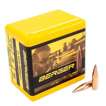Picture of Berger Match Grade Target Bullets .22 cal .224" 70 gr VLD TARGET 100/box 60-22418