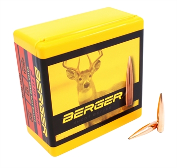 Picture of Berger Bullets Elite Hunter Outer Limits 25Cal 133gr Boat Tail 100/Box 25586