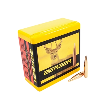 Picture of Berger Bullets VLD Hunting, .284 Diameter, 7MM, 180 Grain, Hollow Point Boat Tail, 100 Count 28502 60-28502