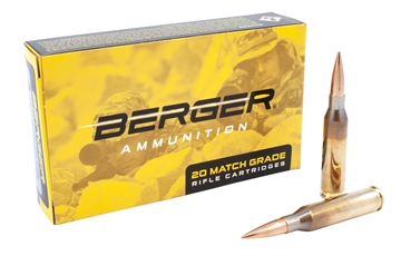 Picture of Berger Bullets Tactical Rifle 260Rem 130gr Hybrid Open Tip Match 20 Per Box/10 Case 30020