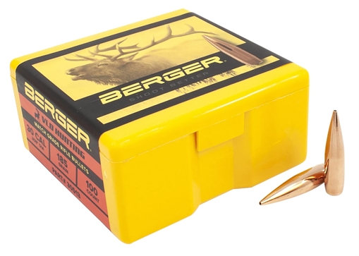 Picture of Berger Match Grade Hunting Bullets .30 cal .308" 185 gr VLD HUNTER 100/box 60-30513