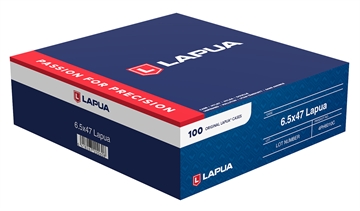 Picture of Berger Bullets Unprimed Cases 6.5x47 Rifle Brass 100/Box 4PH6010C