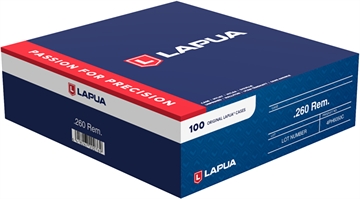 Picture of Berger Bullets Unprimed Cases 260 Rem Rifle Brass 100/Box 4PH6050C