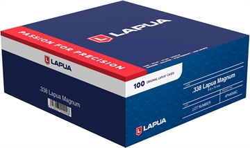 Picture of Berger Bullets Unprimed Cases 338 Lapua Mag Rifle Brass 100/Box 4PH8068C