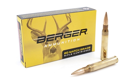 Picture of Berger Elite Hunter Rifle Ammunition .30-06 Sprg 168gr HPBT 2850 fps 20/ct 66010 65-66010