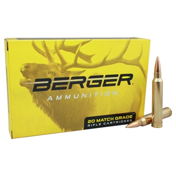 Picture of Berger Classic Hunter Rifle Ammunition 6mm Creedmoor 95gr 20/ct 20010