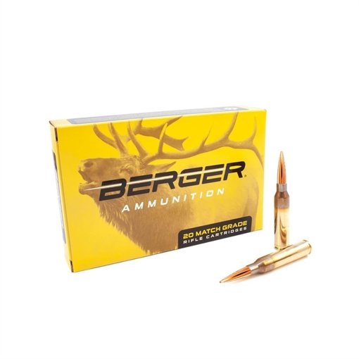 Picture of Berger Elite Hunter Rifle Ammunition 7mm PRC 175gr HPBT 2950 fps 20/ct 52810