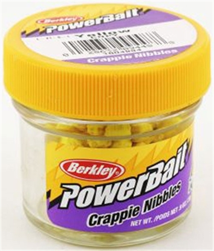 Picture of BERKLEY FISHING PRODUCTS CRAPPIE NIBBLES WHITE 1OZ CNW