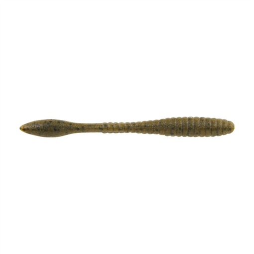 Picture of BERKLEY FISHING PRODUCTS MAXSCENT FLAT WORM GREEN PUMPKIN 4.25IN 1520709