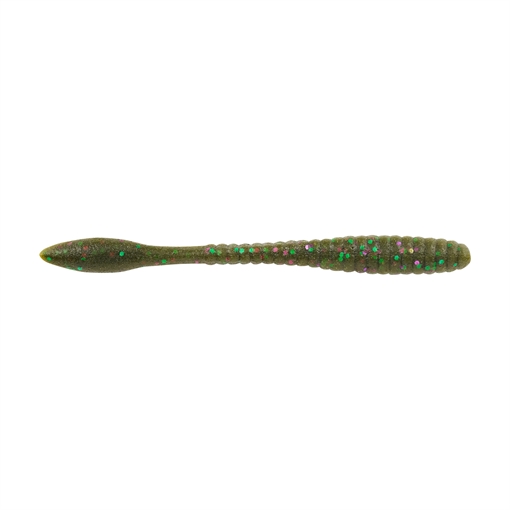 Picture of BERKLEY FISHING PRODUCTS MAXSCENT FLAT WORM GREEN PUMPKIN PARTY 4.25IN 1520710