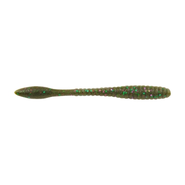 Picture of BERKLEY FISHING PRODUCTS MAXSCENT FLAT WORM GREEN PUMPKIN PARTY 4.25IN 1520710