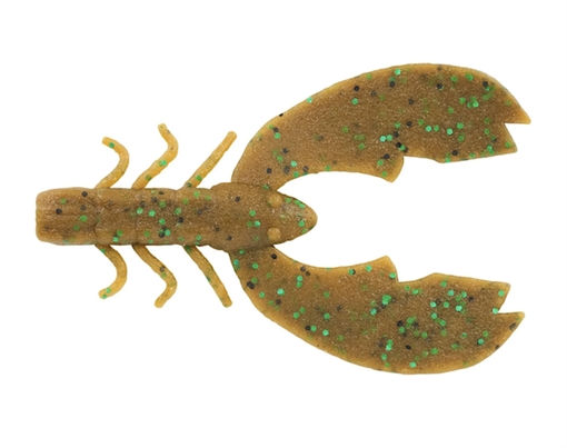 Picture of BERKLEY FISHING PRODUCTS MAXSCENT CHIGGER CRAW PUMPKIN GREEN FLECK 4IN 1520662