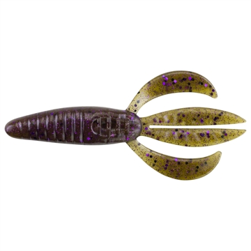 Picture of BERKLEY FISHING PRODUCTS PIT BOSS 4" GREEN PUMPKIN PURPLE FLECK 8PK 1457701