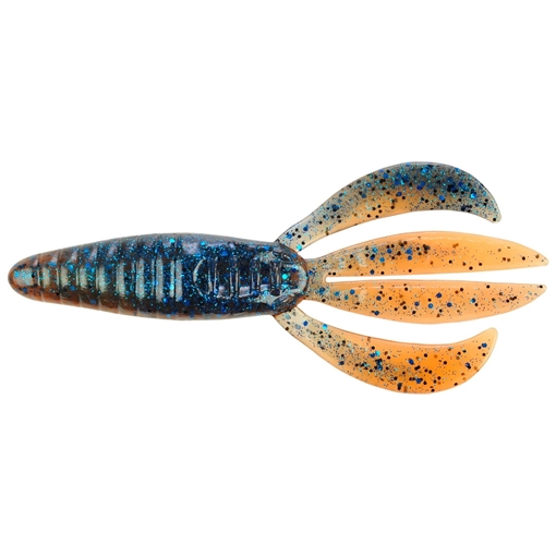 Picture of BERKLEY FISHING PRODUCTS PIT BOSS 4" PERFECTION BLUE FLECK 8PK 1457704
