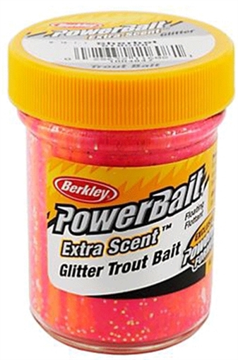 Picture of BERKLEY FISHING PRODUCTS POWER TROUTBAIT RAINBOW GLITTER 1.8OZ STBGRB
