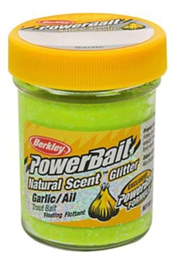 Picture of BERKLEY FISHING PRODUCTS POWER YELLOW TROUT BAIT GARLIC BGTGY2