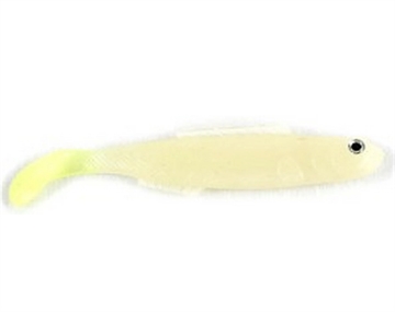 Picture of BERKLEY FISHING PRODUCTS SALTWATER MULLET GLOW/CHT 4" 6PK 1109364