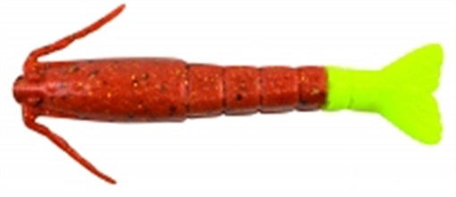 Picture of BERKLEY FISHING PRODUCTS SW GULP 3" SHRIMP RBEER GLD CHT 6PK GSSHR3-RBGC