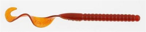 Picture of BERKLEY FISHING PRODUCTS POWER WORMS 12" BLK BLUE FLECK 5PK 1307536