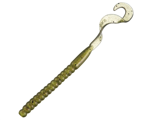 Picture of BERKLEY FISHING PRODUCTS POWER WORMS 7" WTRMLN RED GLITTER 13PK 1307506