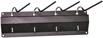 Picture of Berry's Gun Safe Pistol Rack Black Holds 4 Pistols 52672