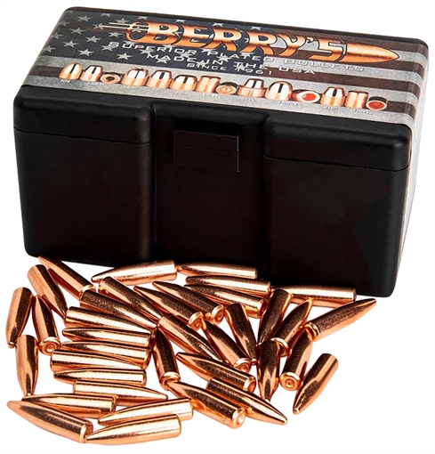 Picture of Berry's Superior Plated Rifle Bullets .300 AAC Blackout .308" 200 gr TMJSP 500/ct 02186