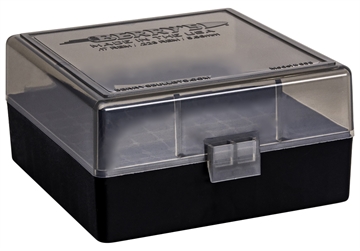 Picture of Berry's Ammo Box 223Rem/5.56NATO Smoke/Black Polypropylene 100rd 11664