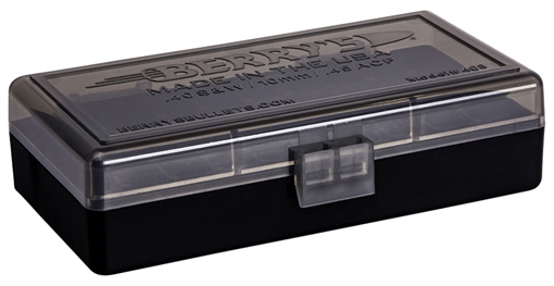 Picture of Berry's Ammo Box 40S&W/45ACP Smoke/Black Polypropylene 50rd 13897
