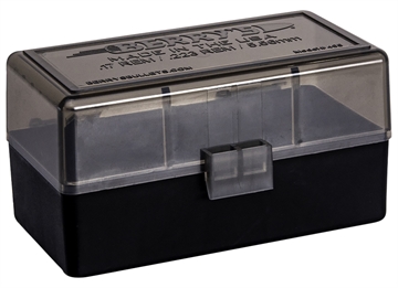 Picture of Berry's Ammo Box 223Rem/5.56NATO Smoke/Black Polypropylene 50rd 29682