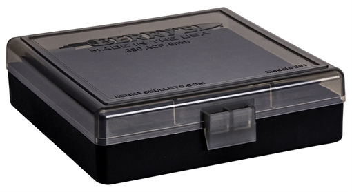Picture of Berry's Ammo Box 9mm/380ACP Smoke/Black Polypropylene 100rd 41236