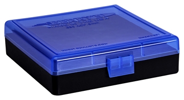 Picture of Berry's Ammo Box 9mm/380ACP Blue/Black Polypropylene 100rd 69874