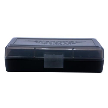 Picture of Berry's Ammo Box 9mm/380ACP Smoke/Black Polypropylene 50rd 19642