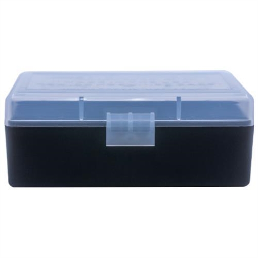 Picture of Berry's Ammo Box #404 - .22 Horn./.30 Carb. 50/rd Clear/Black 77334