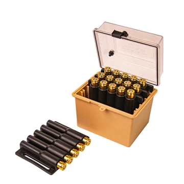 Picture of Berry's Mfg Safari Ammo Box 20rd Large Magnum Clear/Tan 74846
