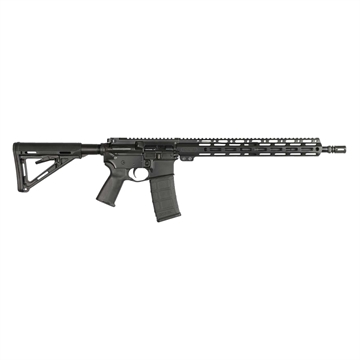 Picture of Bersa BAR15R, Semi-automatic Rifle, AR, 223 Remington/556NATO, 16" Barrel, Anodized Finish, Black, Magpul MOE Stock, Magpul MOE Grip, Magpul Trigger Guard, Manual Safety, 30 Rounds, 1 Magpul Magazine BAR15RMGP